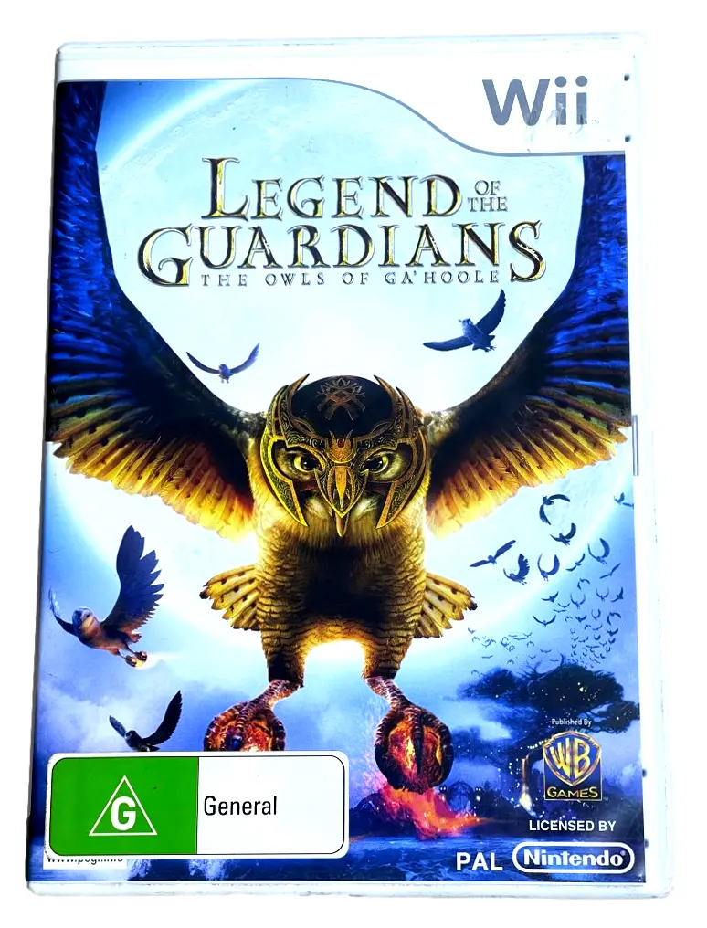 Legend Of The Guardians The Owl Of Ga'hoole Nintendo Wii Pal *No Manual* (Preowned) 1