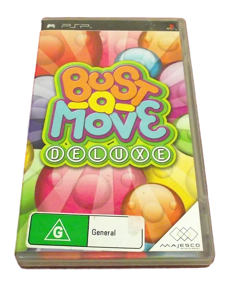Bust-A-Move Deluxe Sony Psp Game (Preowned) 1