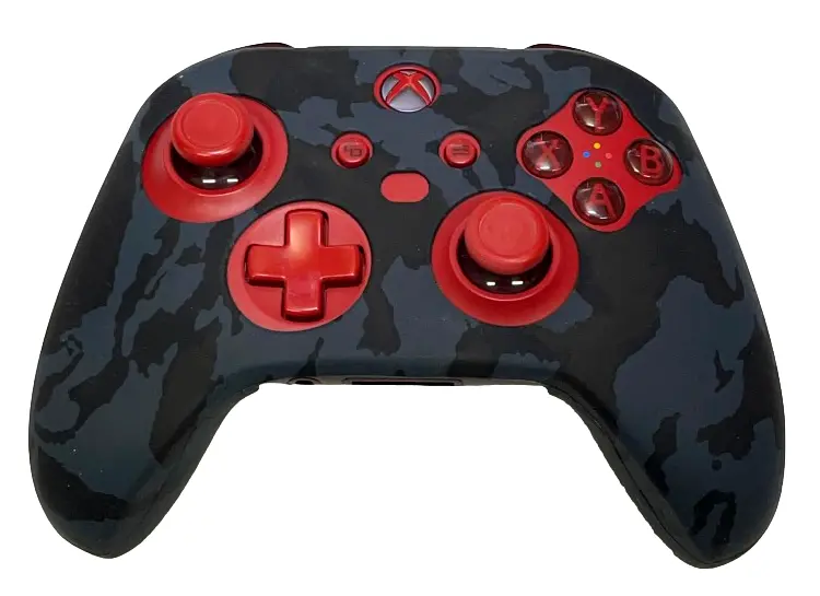 Silicone Cover For Xbox One Controller Skin Case Black Camo X S 1