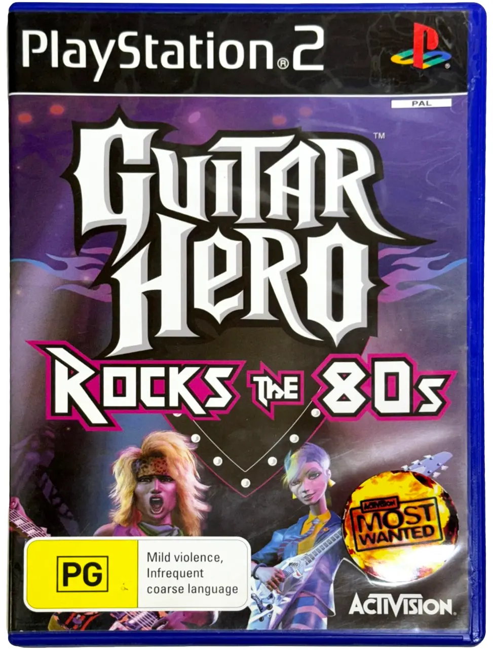 Guitar Hero Rocks The 80S Ps2 Pal *Complete* Playstation 2 (Pre-Owned) 1