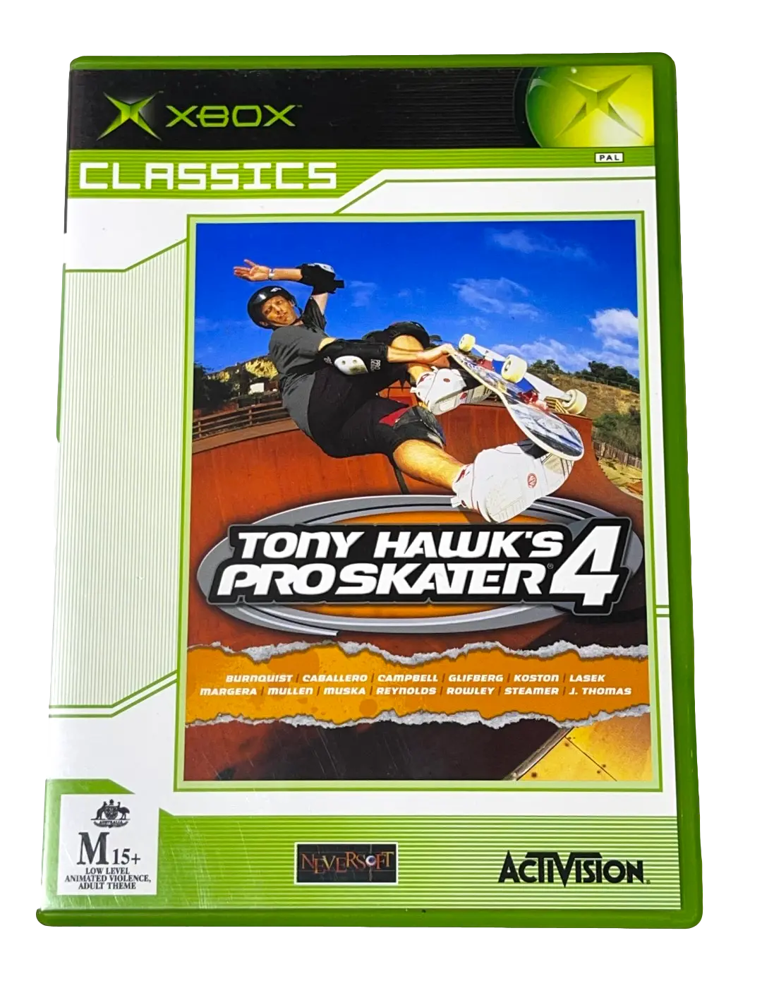 Tony Hawk's Pro Skater 4 Xbox Pal (Classics) *Complete* (Preowned) 1