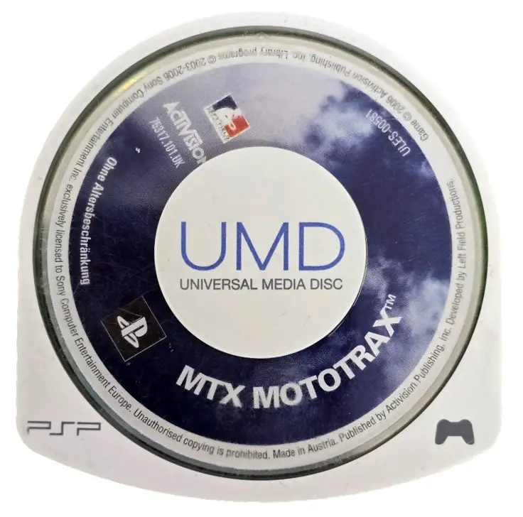 Mtx Mototrax Sony Psp Game Disc Only (Preowned) 1