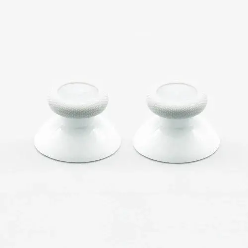 Pair Of Analog Thumbstick Caps Xbox Controller Mushroom White 1