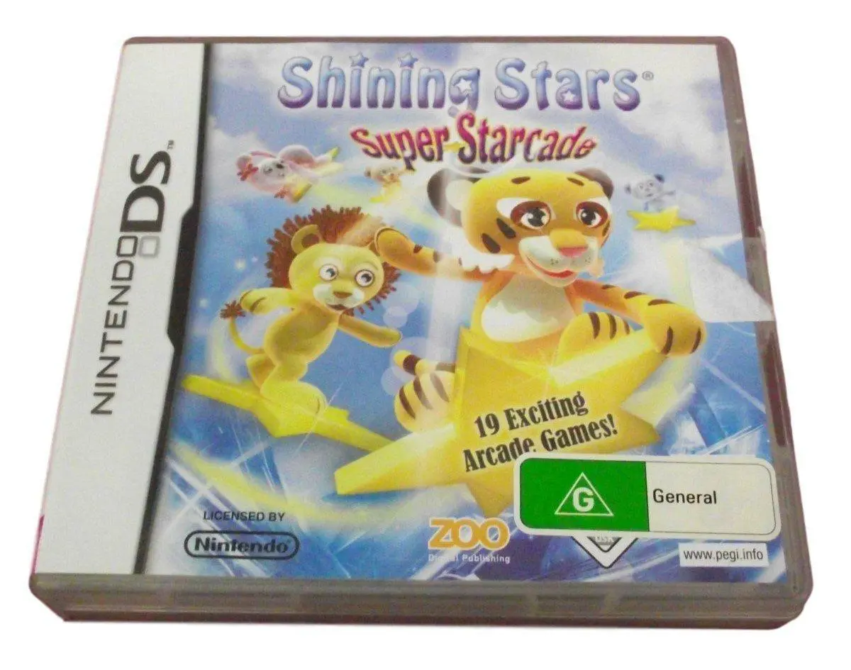 Shining Stars Super Starcade Ds 2Ds 3Ds Game *No Manual* (Preowned) 1