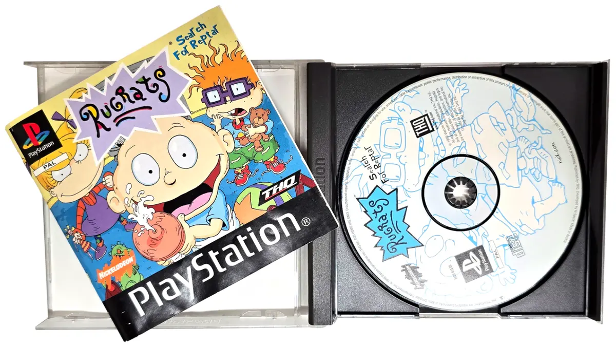Rugrats Search For Reptar Ps1 Ps2 Ps3 Pal *Complete* #2 (Preowned) 2