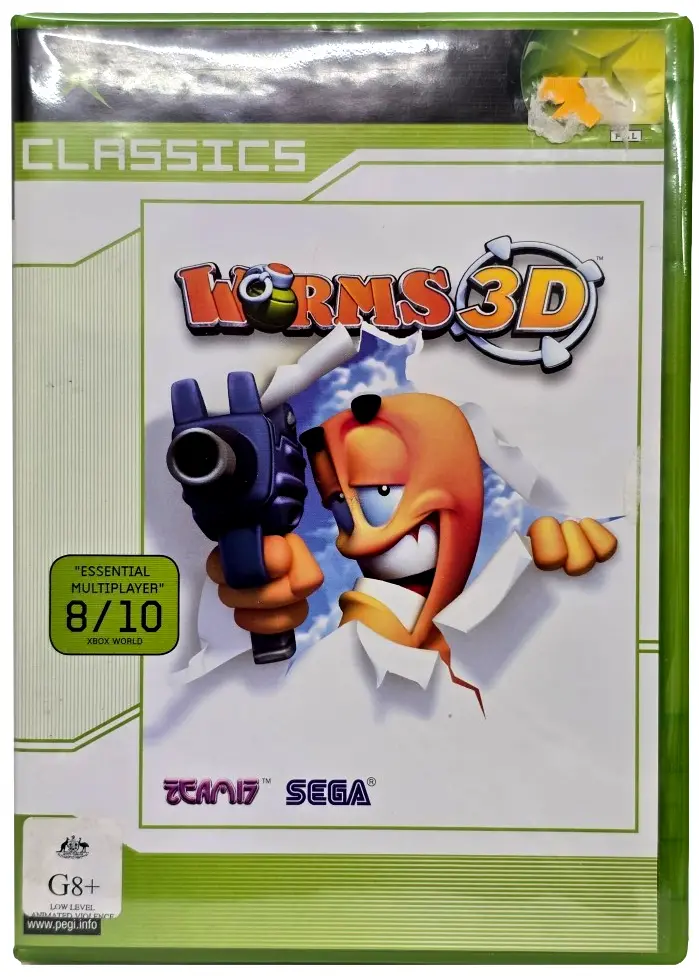 Worms 3D Xbox Original (Classics) Pal *Complete* (Pre-Owned) 1