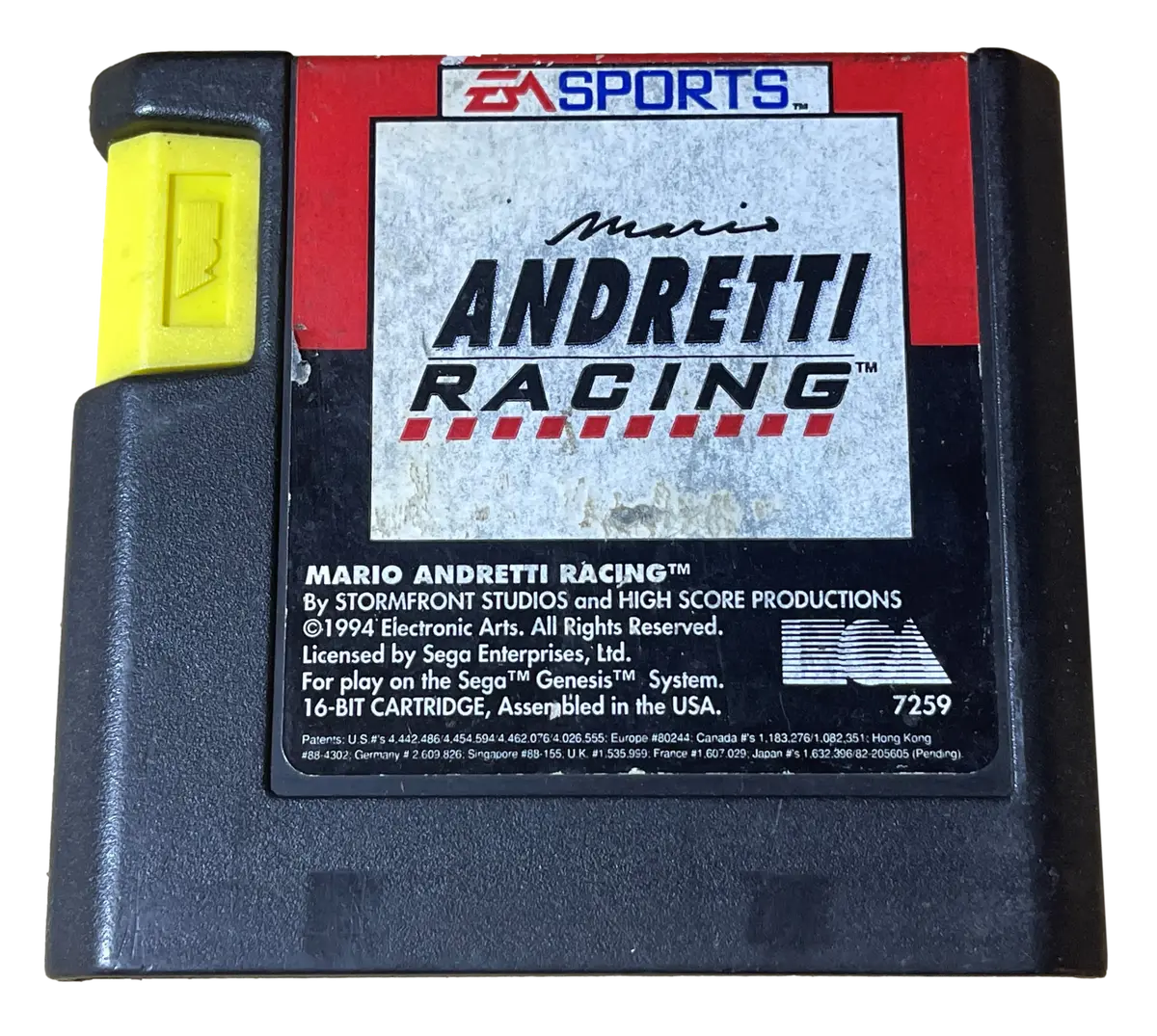 Mario Andretti Racing Sega Mega Drive *Cartridge Only* (Preowned) 1