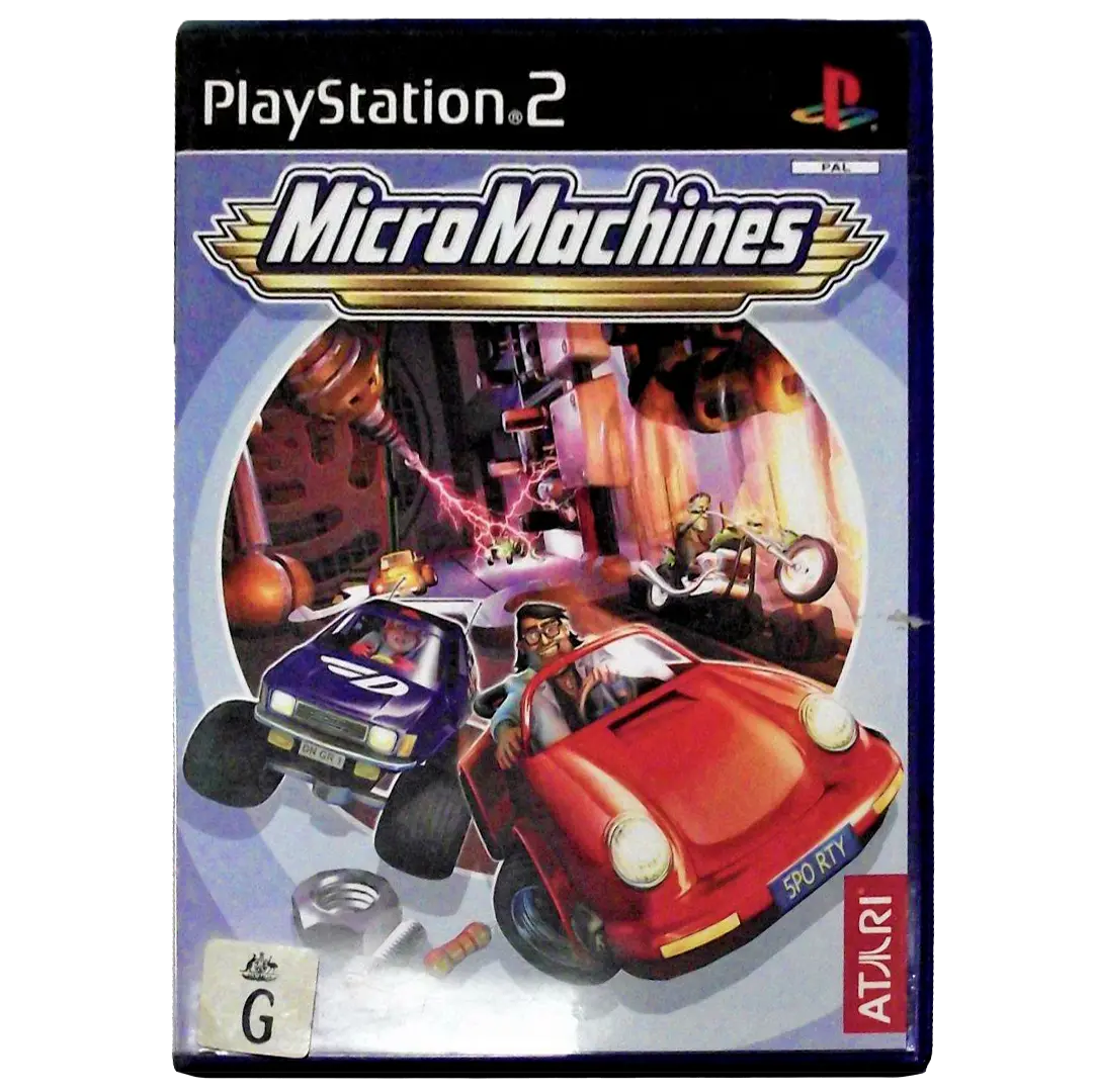 Micro Machines Ps2 Pal *No Manual* (Preowned) 1
