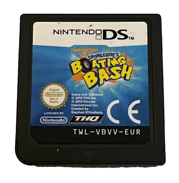 Spongebob's Boating Bash Nintendo Ds 2Ds 3Ds Game *Cartridge Only* (Pre-Owned) 1