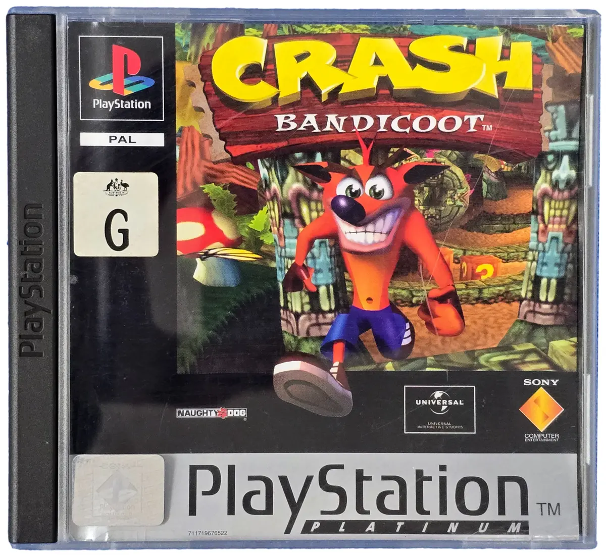 Crash Bandicoot (Platinum) Ps1 Ps2 Ps3 Pal *Complete* Playstation #3 1