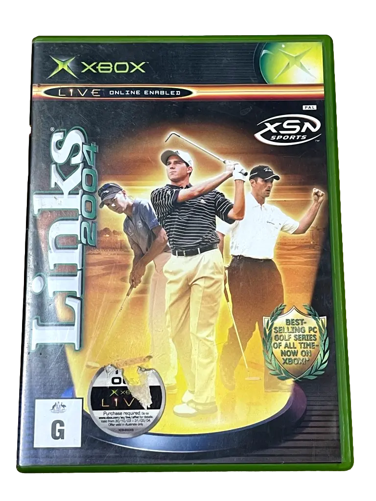Links 2004 Xbox Original Pal *Complete* (Pre-Owned) 1