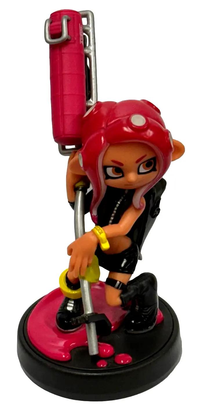 Splatoon Collection Octoling Girl Pink Nintendo Amiibo Loose (Preowned) 1