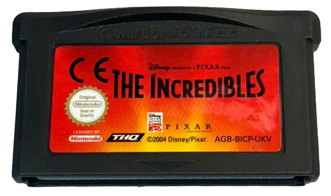 Disney The Incredibles Nintendo Gameboy Advance (Cartridge) (Preowned) 1