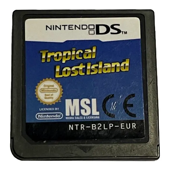 Tropical Lost Island Nintendo Ds 2Ds 3Ds Game *Cartridge Only* (Preowned) 1