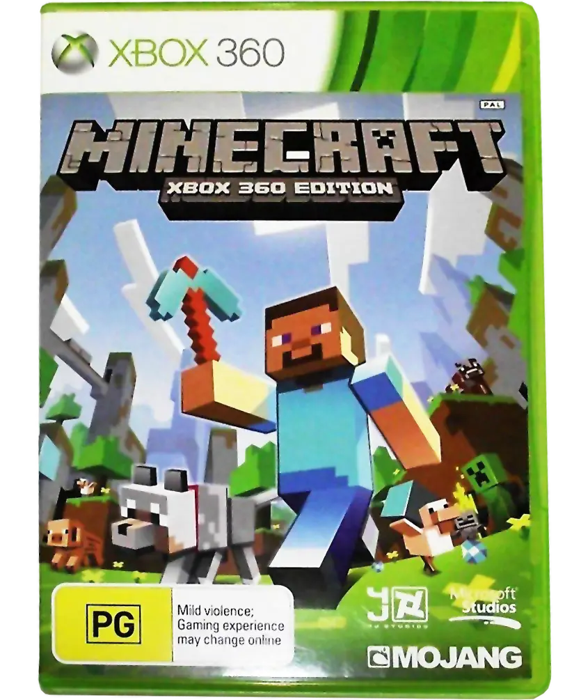 Minecraft Microsoft Xbox 360 Pal (Preowned) 1