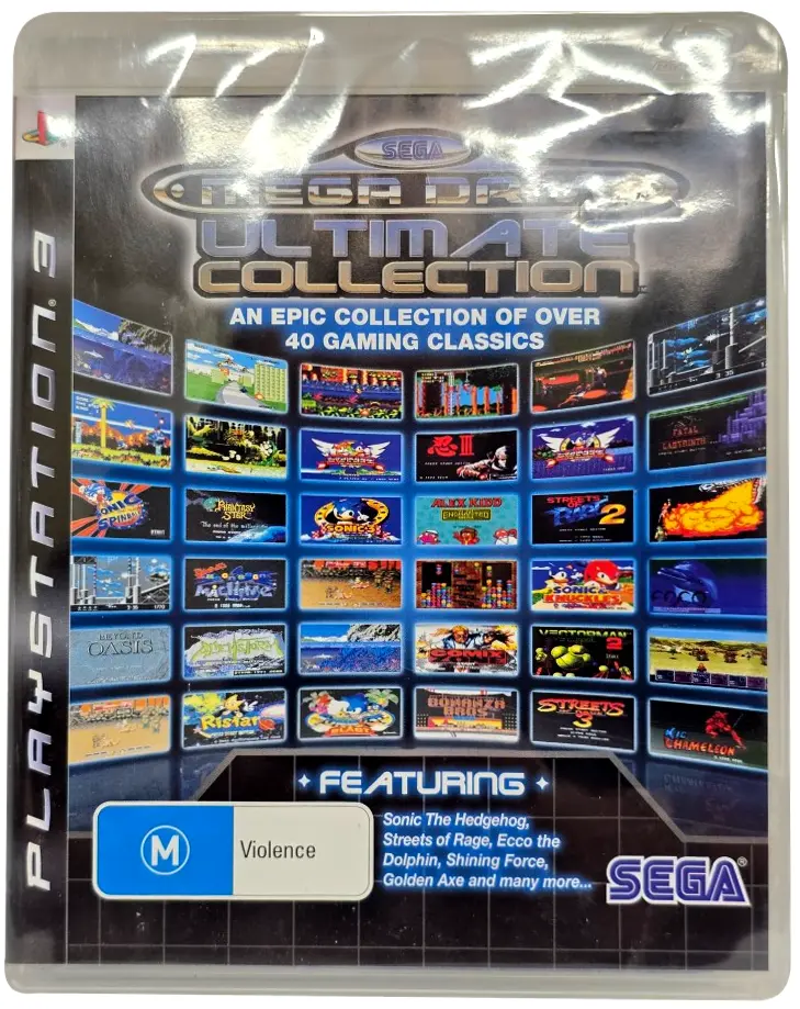 Sega Mega Drive Ultimate Collection Sony Ps3 (Preowned) 1