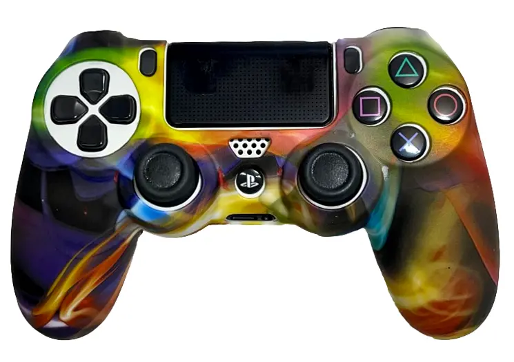 Silicone Cover For Ps4 Controller Case Skin - Flash 1