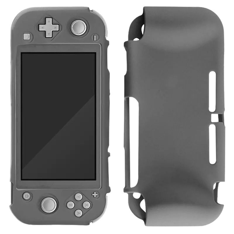 Full Silicone Cover For Switch Lite Console Skin Case Grey 1