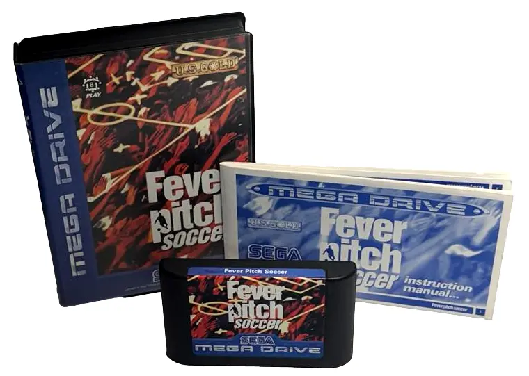 Fever Pitch Soccer Sega Mega Drive *Complete* (Preowned) 1