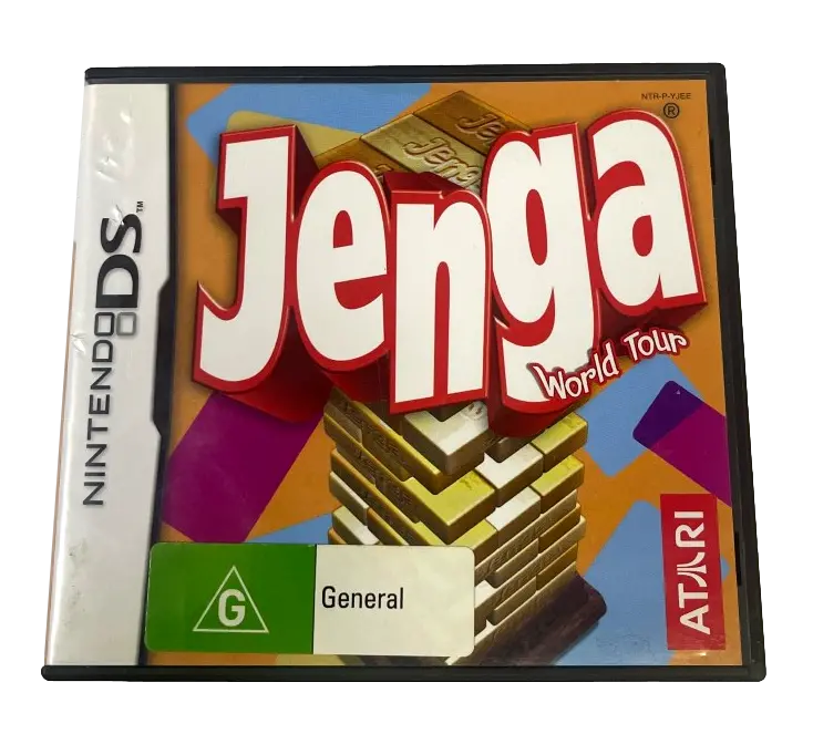 Jenga World Tour Nintendo Ds 2Ds 3Ds Game *Complete* (Pre-Owned) 1