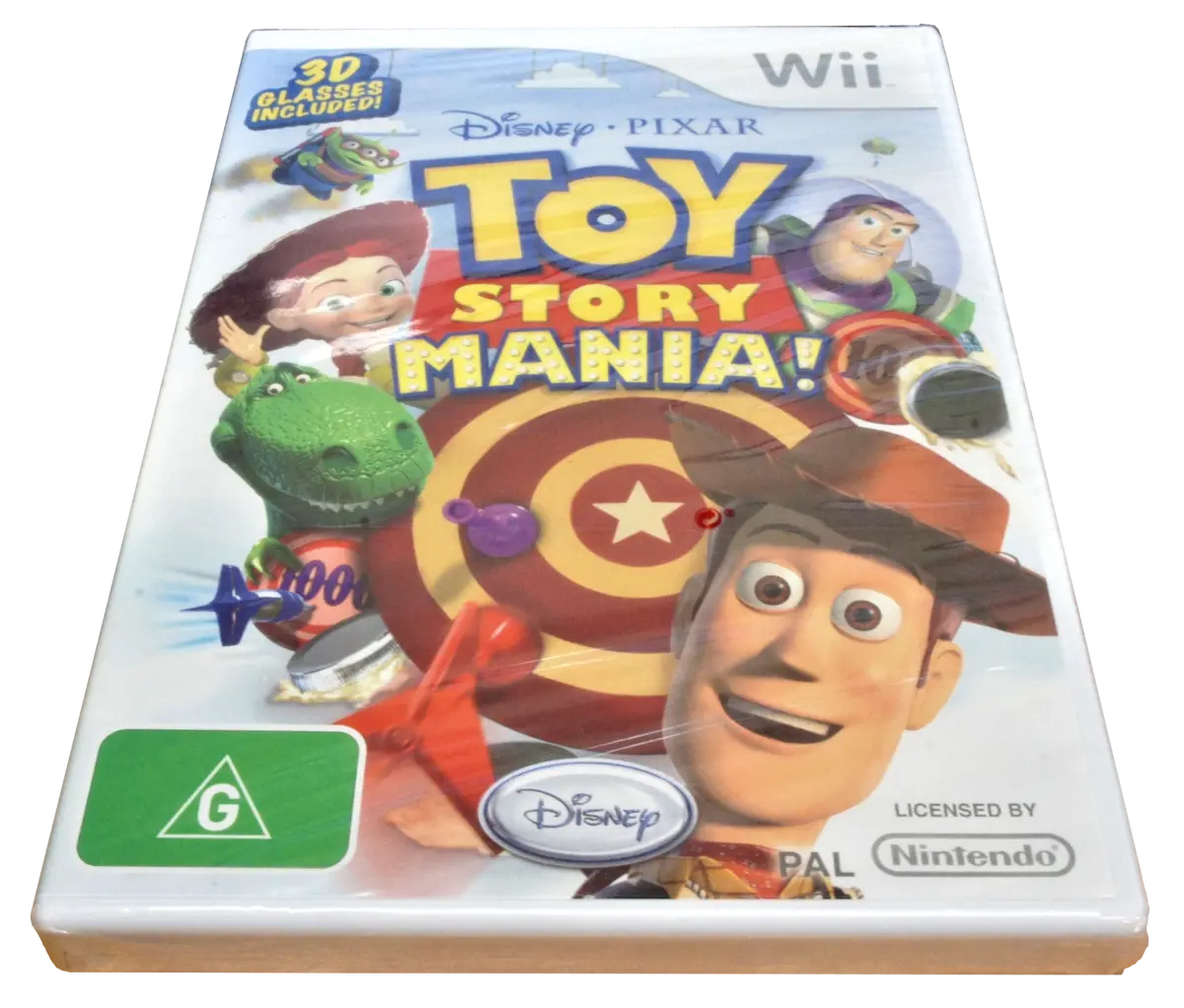 Toy Story Mania! Nintendo Wii Pal *Sealed* Wii U 1