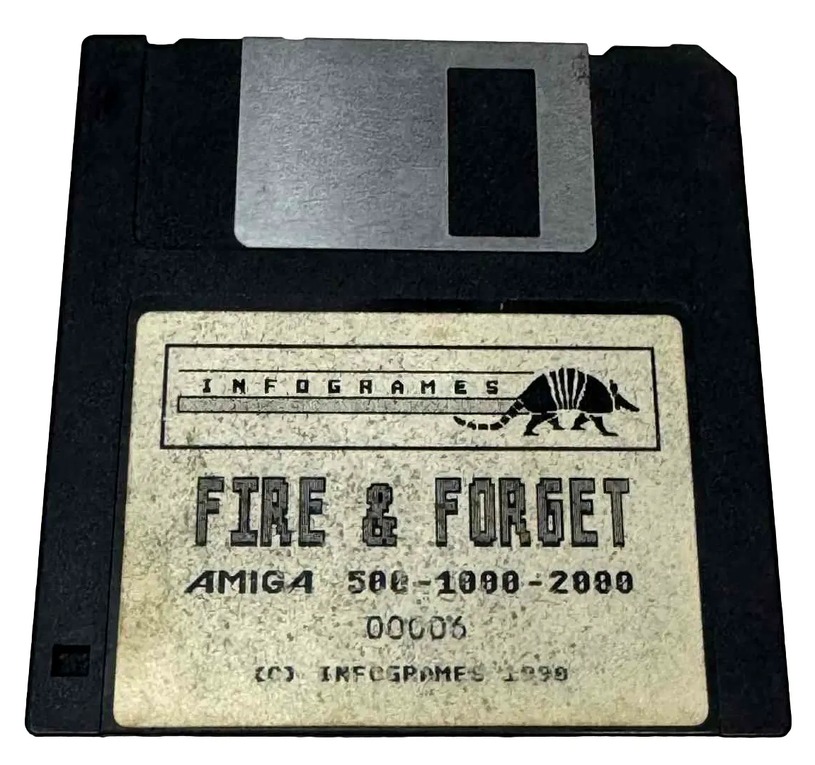 Fire & Forget Amiga 3.5 Floppy Infrogames Software 1
