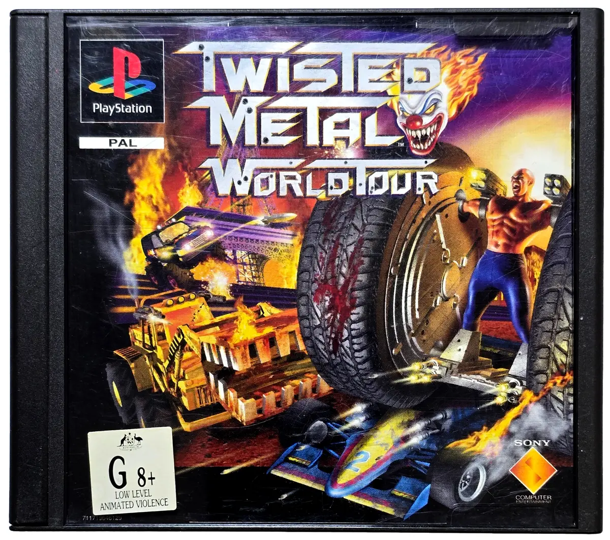 Twisted Metal World Tour Ps1 Ps2 Ps3 Pal *Complete* (Preowned) 1
