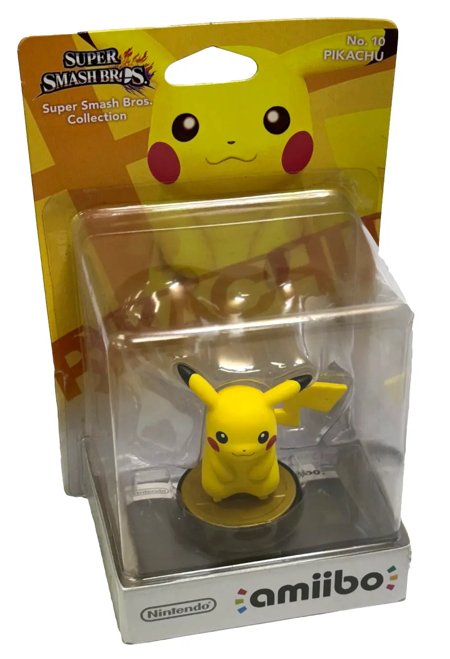 Super Smash Bros Collection N0.10 Pikachu Nintendo Amiibo (Preowned) 1