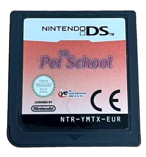 My Pet School Nintendo Ds Game *Cartridge Only* (Preowned) 1