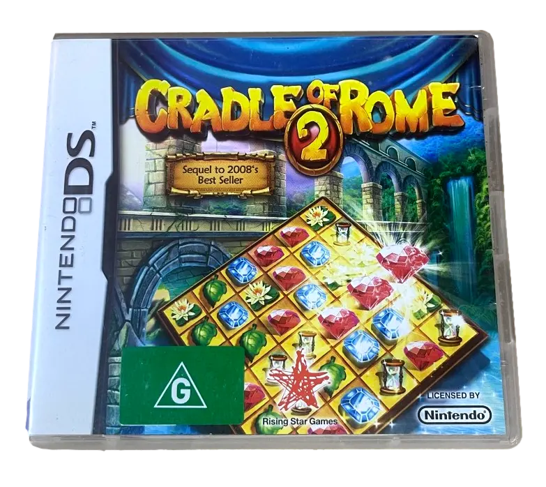 Cradle Of Rome 2 Nintendo Ds 2Ds 3Ds Game *Complete* (Pre-Owned) 1