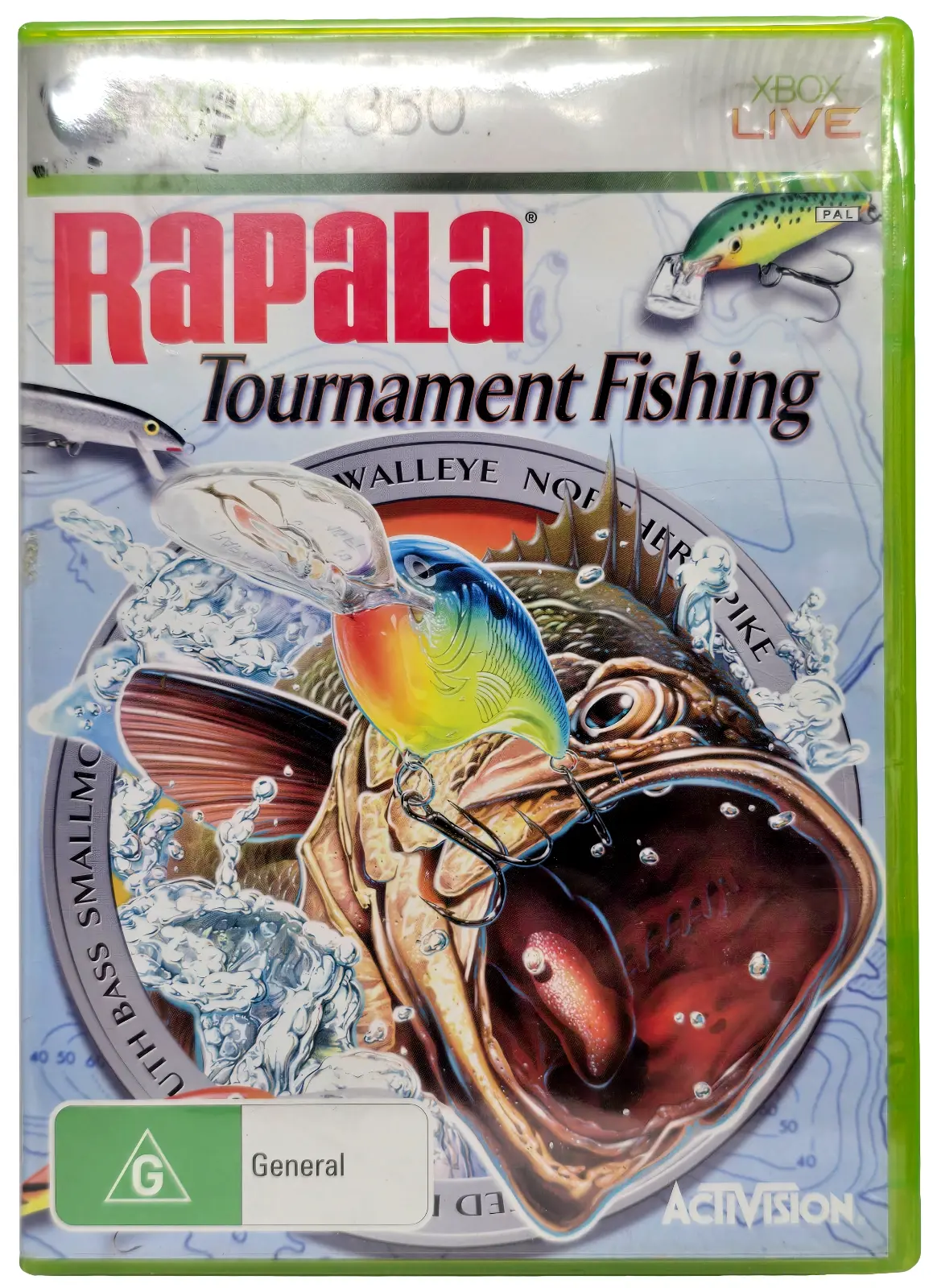 Rapala Tournament Fishing Xbox 360 Pal (Pre-Owned) 1