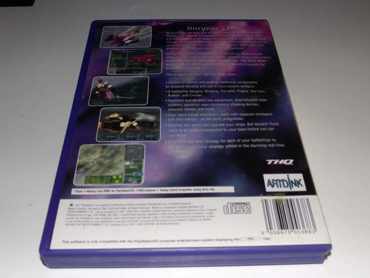 The Seed War Zone Ps2 Pal *Complete* (Preowned) 2