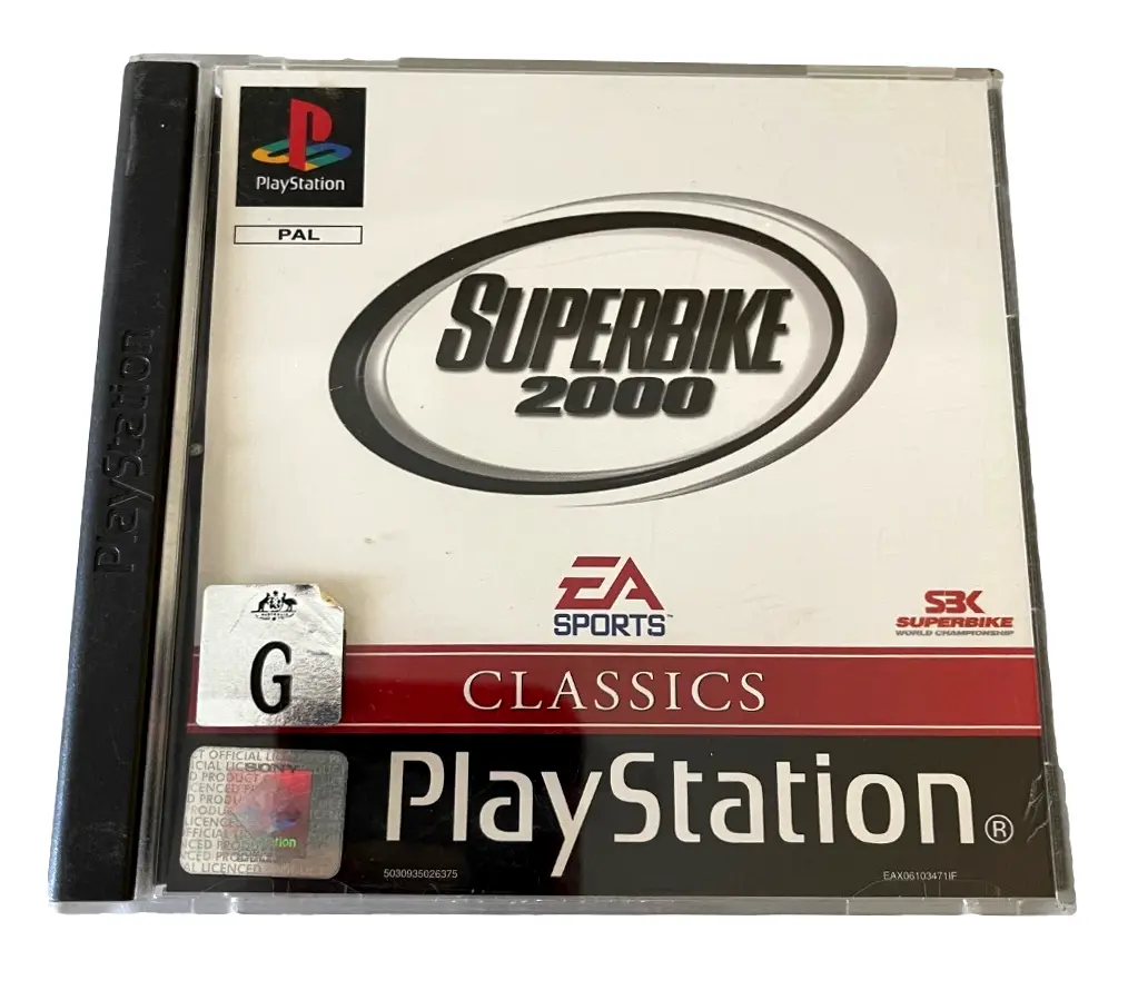Superbike 2000 Ps1 Ps2 Ps3 Pal *No Manual* (Preowned) 1