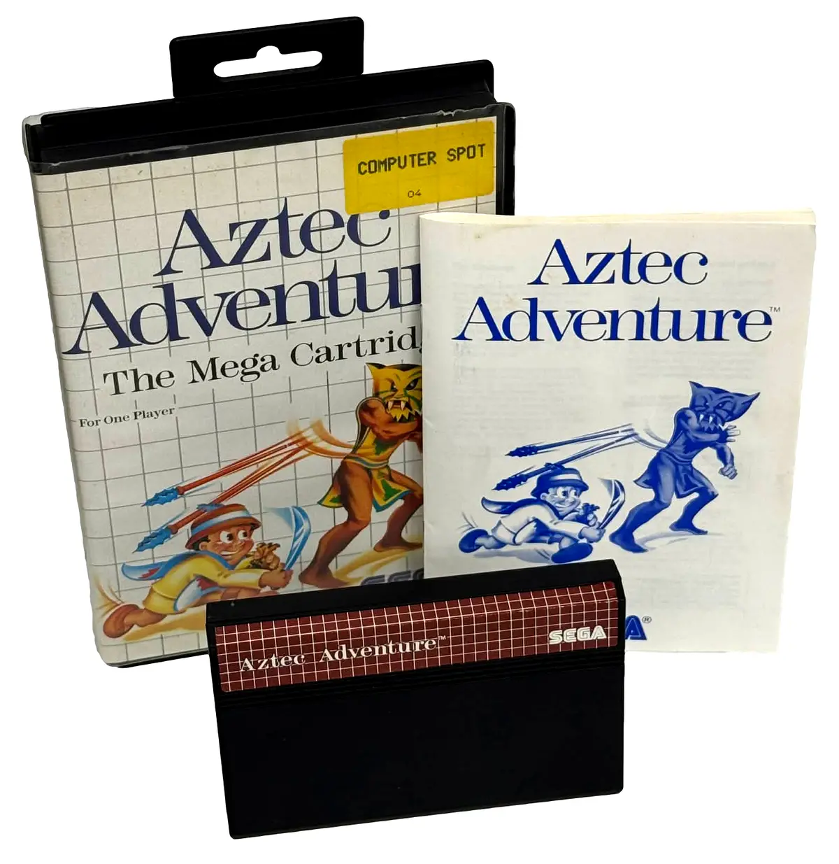 Aztec Adventure Sega Master System *Complete* #3 (Preowned) 1