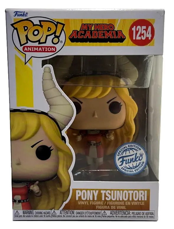 Pony Tsusotori 1254 My Hero Academia Funko Pop! (Preowned) 1