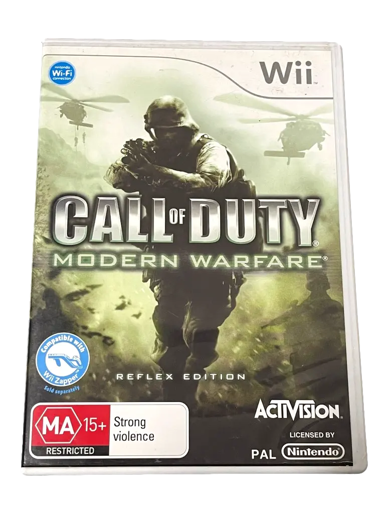 Call Of Duty Modern Warfare Nintendo Wii Pal *Complete* (Pre-Owned) 1