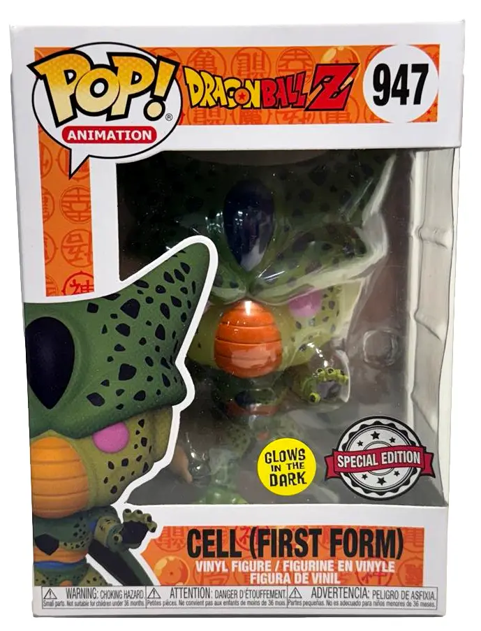 Cell (First Form) 947 Dragon Ball Z Funko Pop! (Preowned) 1