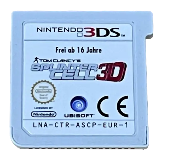 Tom Clancy's Splinter Cell 3D Nintendo 3Ds 2Ds (Cartridge Only) (Pre-Owned) 1