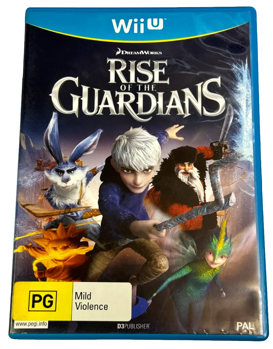 Rise Of The Guardians Nintendo Wii U Pal *Complete* (Preowned) 1