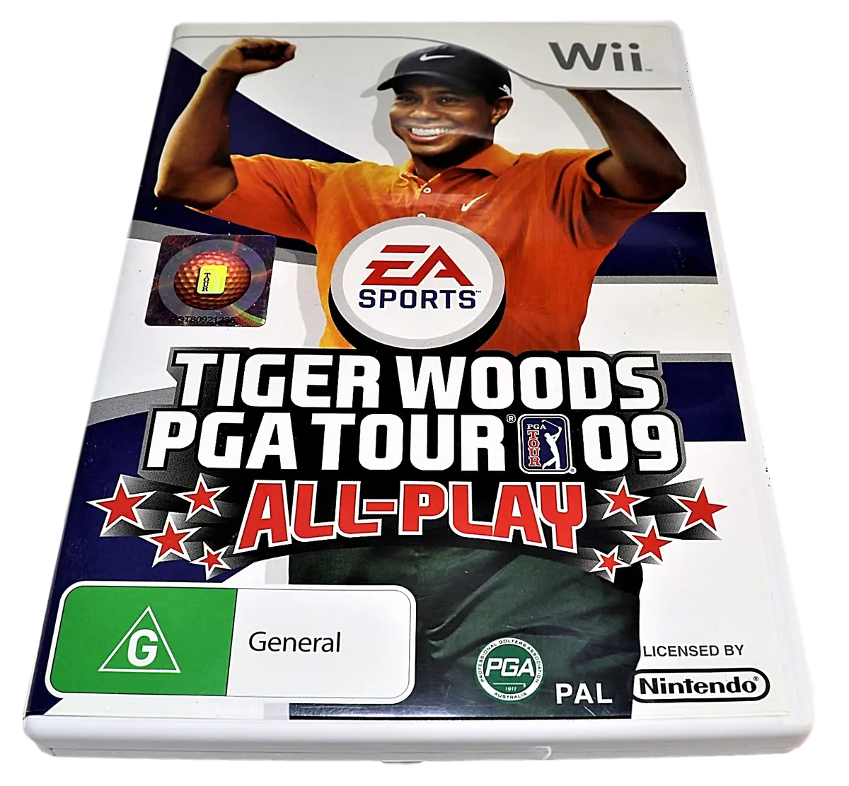 Tiger Woods Pga Tour 09 All Play Nintendo Wii Pal *Complete* (Pre-Owned) 1