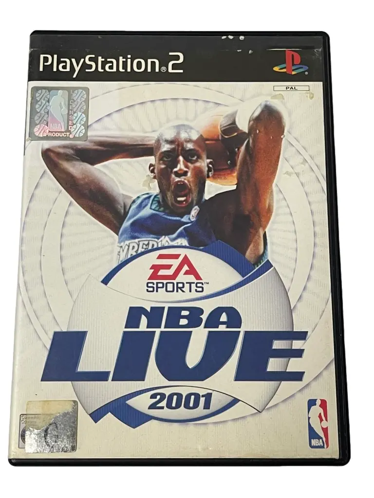 Nba Live 2001 Ps2 Pal *Complete* (Preowned) 1