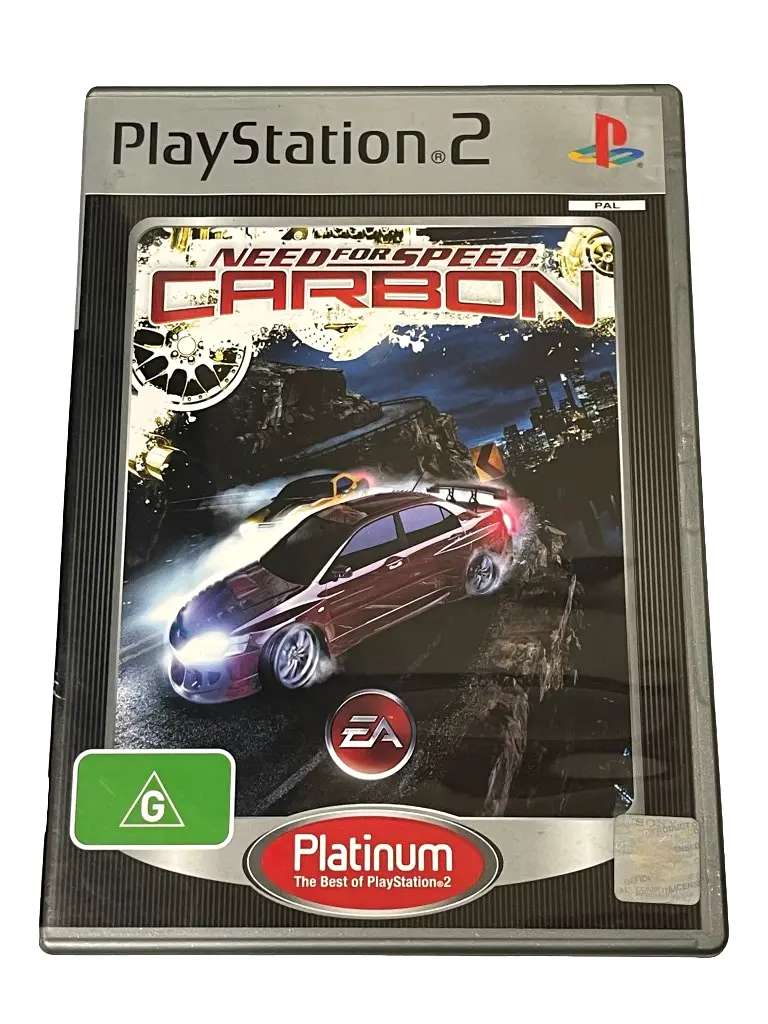 Need For Speed Carbon Ps2 (Platinum) Pal *Complete* 1