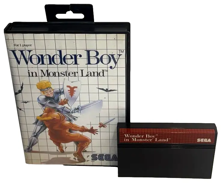 Wonder Boy In Monster Land Sega Master System *No Manual* (Preowned) 1