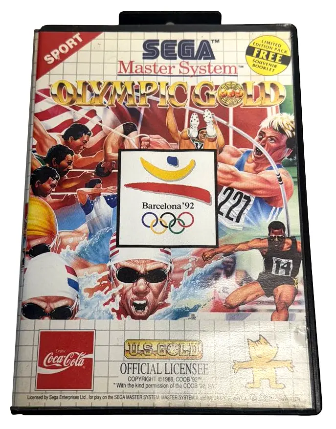 Olympic Gold Barcelona 92 Sega Master System *No Manual* (Preowned) 2