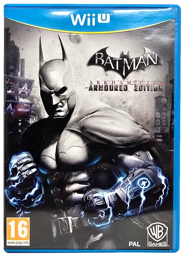 Batman Arkham City Armoured Edition Nintendo Wii U Pal (Preowned) 1