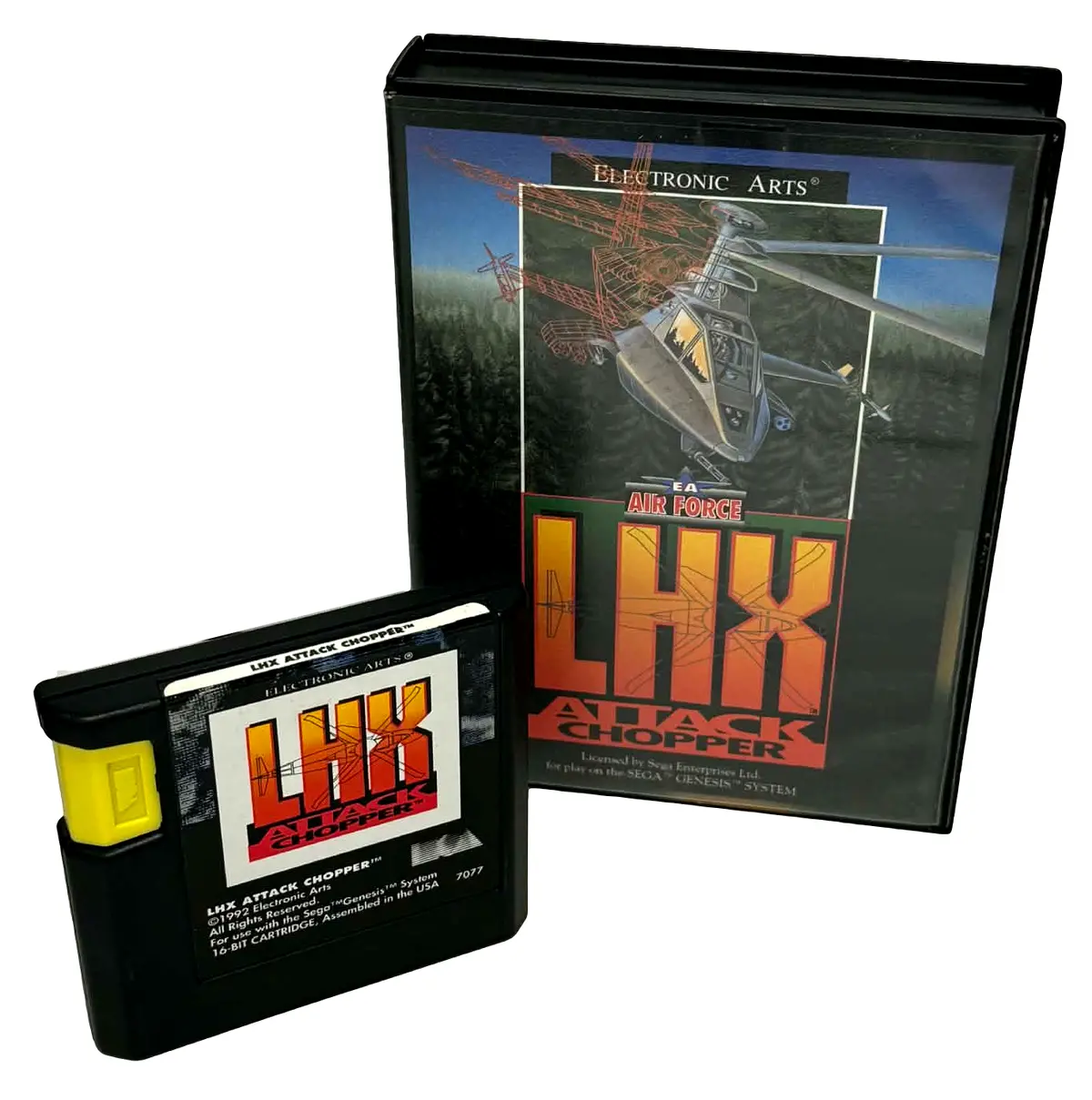 Lhx Attack Chopper Sega Mega Drive *No Manual* (Preowned) 1