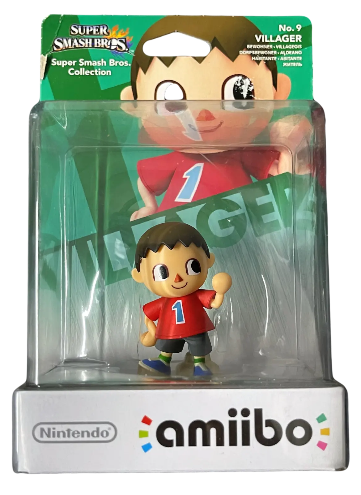 Super Smash Bros Collection N0.9 Villager Nintendo Amiibo 1