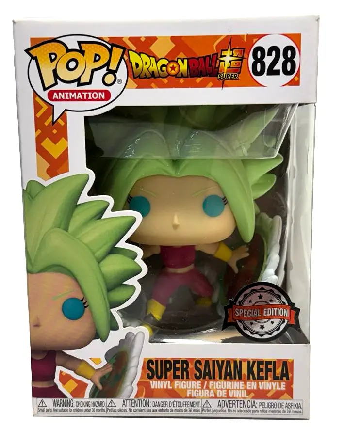 Super Saiyan Kefla 828 Dragon Ball Super Funko Pop! (Preowned) 1