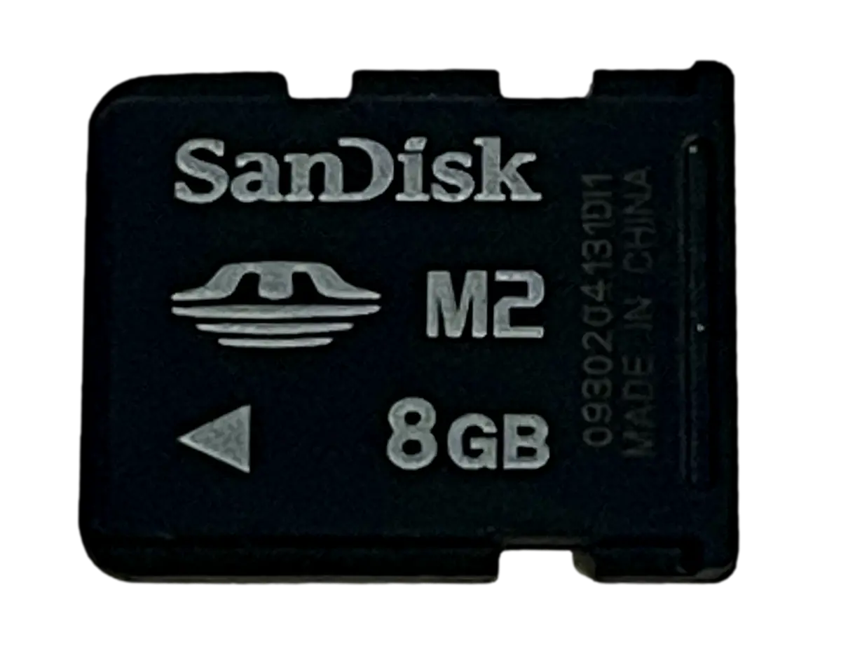 Sandisk 8Gb Sony Psp Go M2 Memory Stick Pro Duo Memory Card Genuine (Preowned) 1