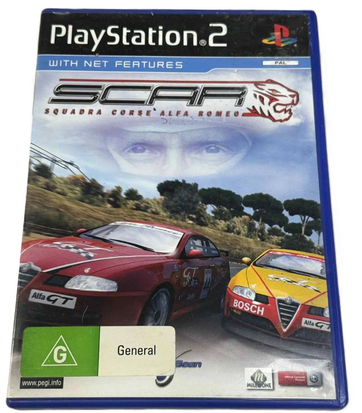 Scar Squadra Corse Alfa Romeo Ps2 Pal *Complete* (Refurbed) 1